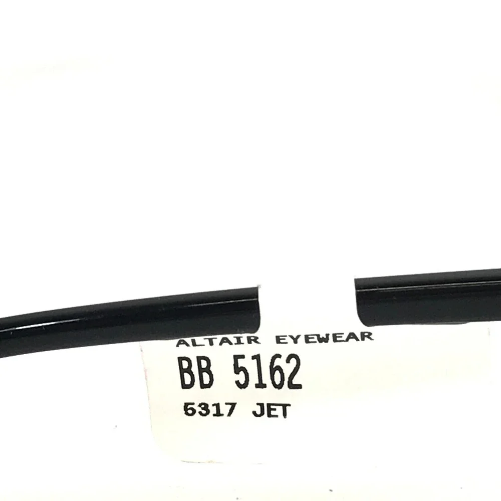 Bebe Eyeglasses Frames BB5162 001 Black White Gold Full Rim Floral 53-17-135